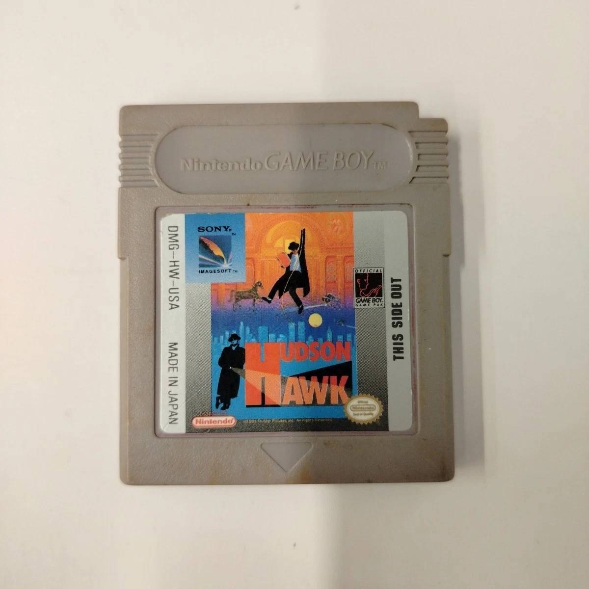 Hudson Hawk Game Boy Nintendo GB Solo Cartuccia Loose